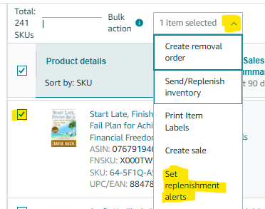 Picture 2 - Core Welcome - Inventory Alerts